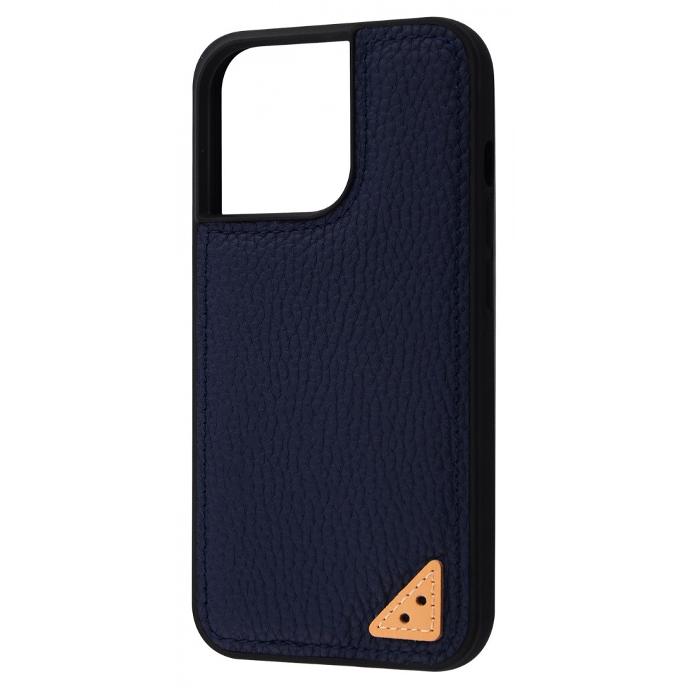 Фото чехла Melkco Premium Leather Case iPhone 13 blue Синий