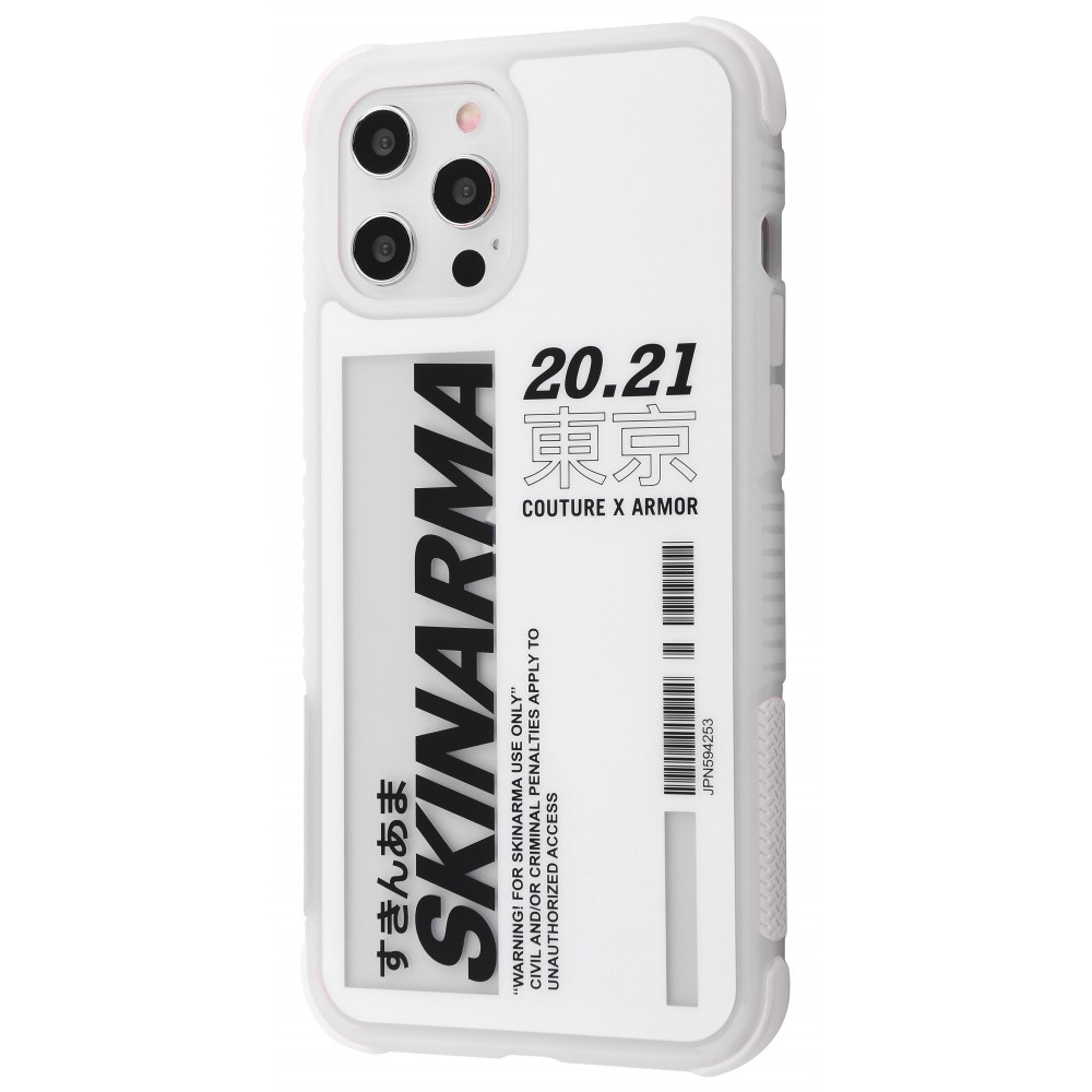 Фото чехла SkinArma Case Garusu Series (PC+TPU) iPhone 12 Pro Max white Белый