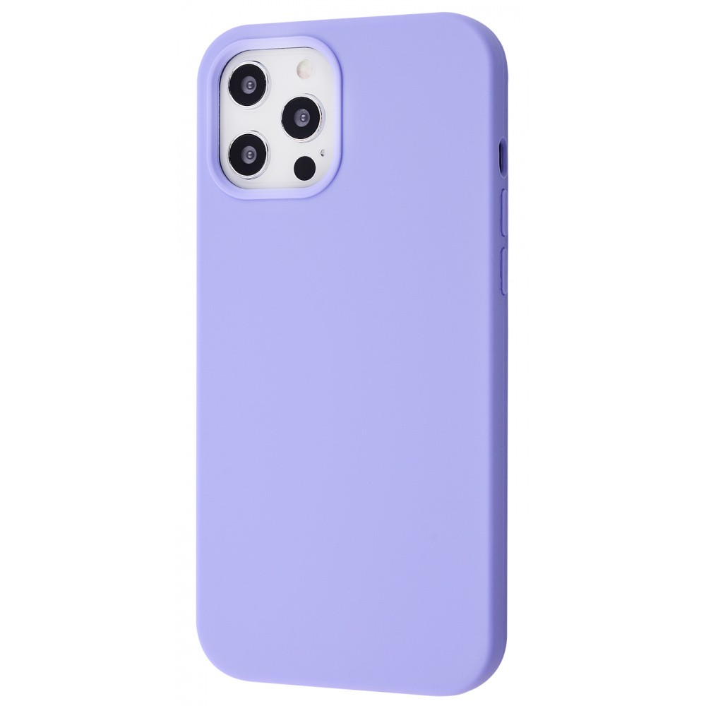 Фото чехла WAVE Full Silicone Cover iPhone 12 Pro Max light purple Фиолетовый