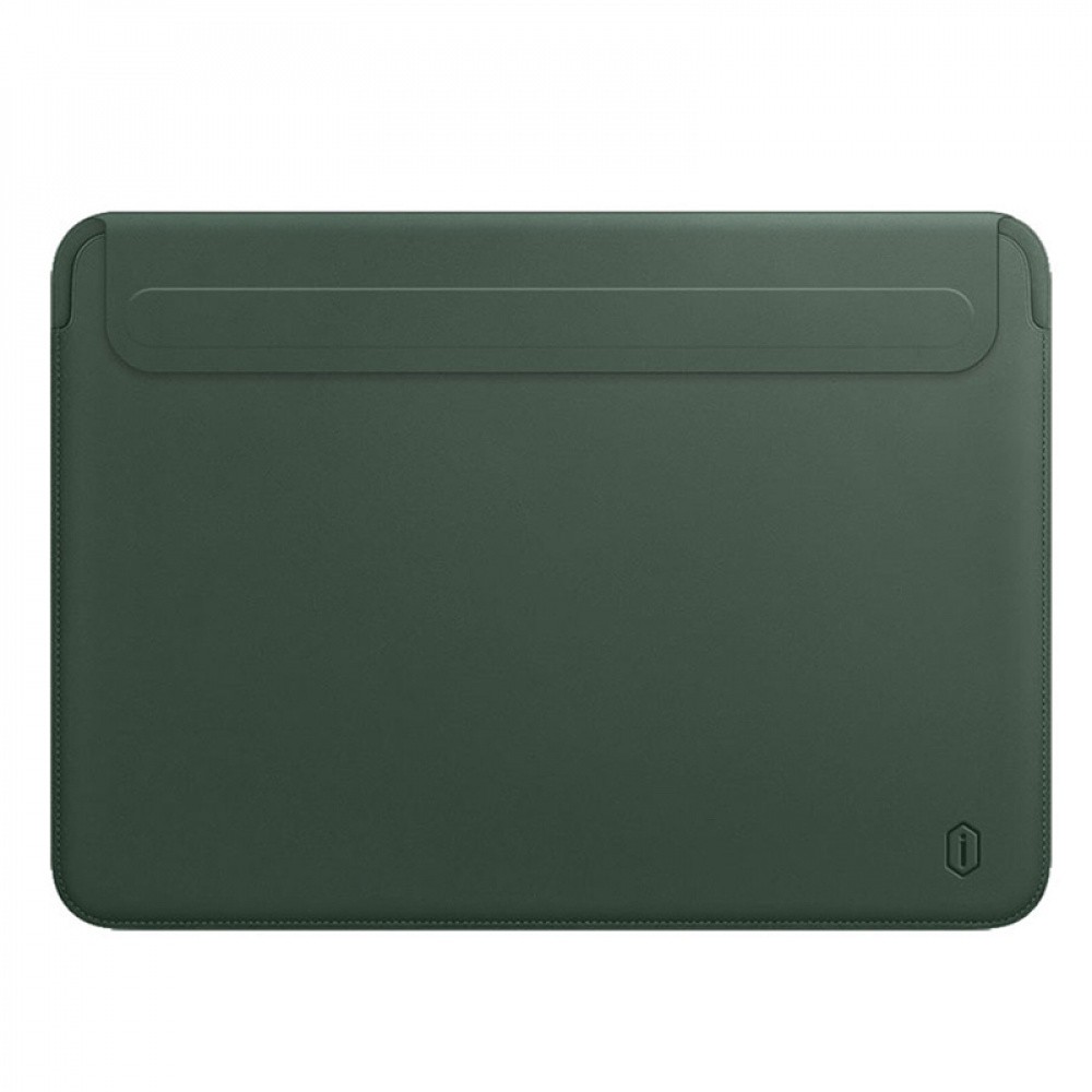 Фотография WIWU Skin Pro 2 Leather Sleeve for MacBook Pro 14,2" green