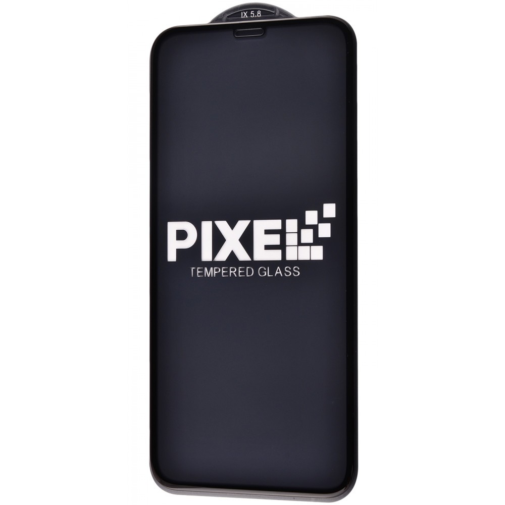 Фотография Protective Glass FULL SCREEN PIXEL iPhone X/Xs/11 Pro black