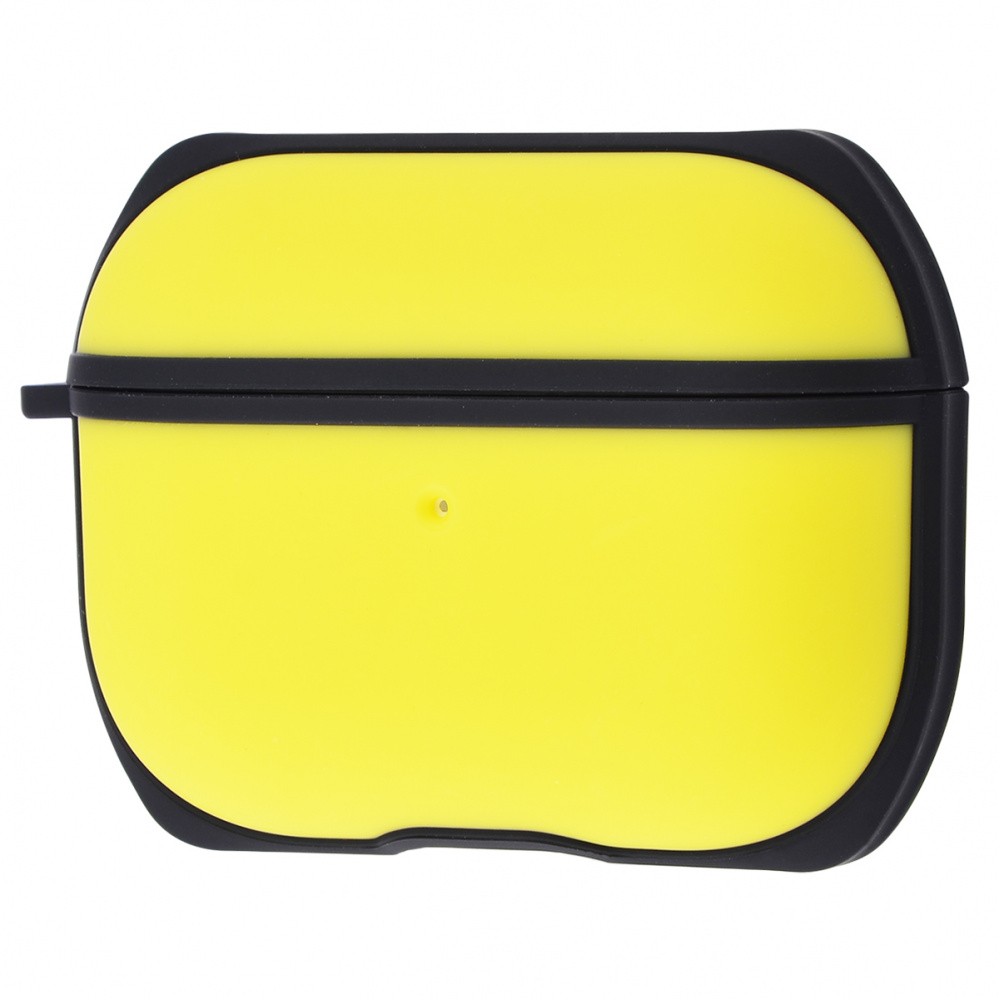 Фото чехла WIWU Hard Protective Case (TPU+PC) for AirPods Pro yellow/black Желтый Черный
