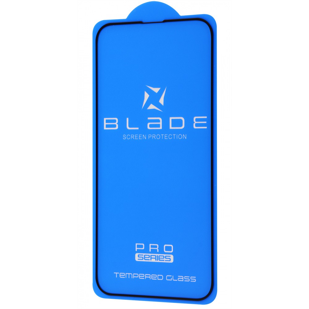 Фотография Protective Glass BLADE PRO Series Full Glue iPhone 13/13 Pro/14 black