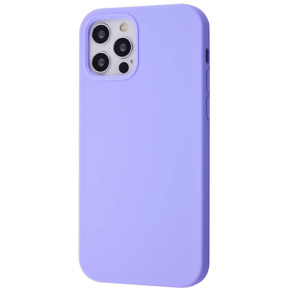 Фото чехла WAVE Full Silicone Cover iPhone 12/12 Pro light purple Фиолетовый