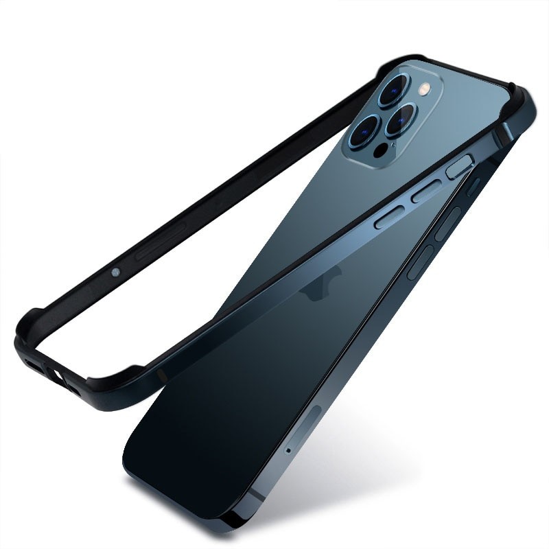 Evogue Bumper Metal iPhone 12/12 Pro black фотографія