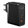 Network Charger Baseus GaN5 Pro 100W (Type-C + USB) + Кабель Type-C + Type-C black Network Charger Baseus GaN5 Pro 100W (Type-C + USB) + Кабель Type-C + Type-C black