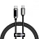 Кабель Baseus Display Fast Charging Type-C to Type-C 100W (1m) black Кабель Baseus Display Fast Charging Type-C to Type-C 100W (1m) black