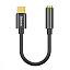 Adapter AUX Baseus L54 Type-C to 3.5mm black Adapter AUX Baseus L54 Type-C to 3.5mm black