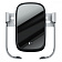 Holder Wireless Baseus Rock-solid с Дополнительным Комплектом silver Holder Wireless Baseus Rock-solid с Дополнительным Комплектом silver
