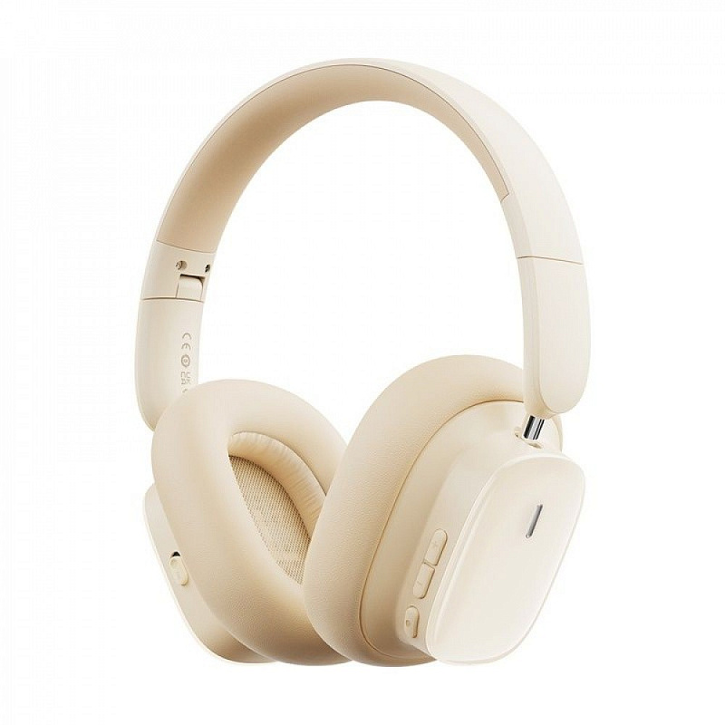 Фотографія Wireless Headphones Baseus Bowie H1i з шумопоглинанням white
