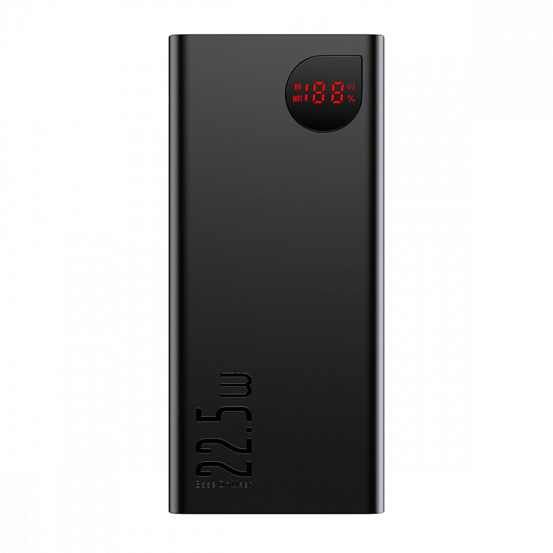 Фотографія Power Bank Baseus Adaman Metal Overseas 22,5W 20000mAh black
