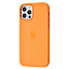 Silicone Case with MagSafe iPhone 12 Pro Max kumquat Silicone Case with MagSafe iPhone 12 Pro Max kumquat