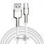 Кабель Baseus Cafule Metal Data Type-C 66W (2m) white Кабель Baseus Cafule Metal Data Type-C 66W (2m) white