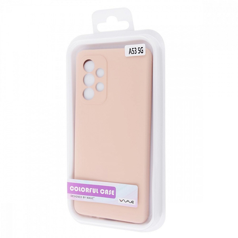 WAVE Colorful Case (TPU) Samsung Galaxy A53 (A536B) pink sand