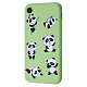 WAVE Fancy Case (TPU) iPhone Xr funny panda/mint gum