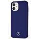 Silicone Mercedes-Benz Case iPhone 12 mini dark blue