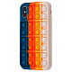 Pop it Case (TPU) iPhone X/Xs dark blue