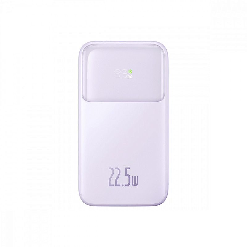 Фотографія Power Bank Baseus Comet Digital Display 22.5W 10000mAh purple