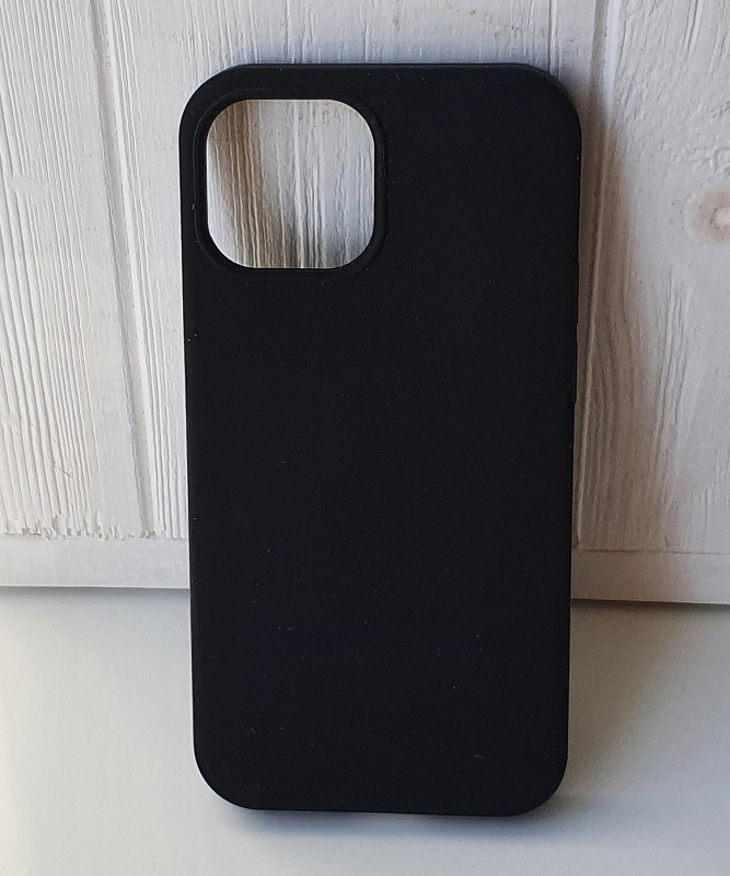 WAVE Full Silicone Cover iPhone 13 mini black