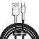 Кабель Baseus Cafule Metal Data Type-C 66W (2m) black Кабель Baseus Cafule Metal Data Type-C 66W (2m) black