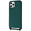 WAVE Lanyard Case (TPU) iPhone 12 Pro Max forest green WAVE Lanyard Case (TPU) iPhone 12 Pro Max forest green