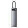 USB-Хаб Baseus Metal Gleam Series 11-in-1 (3xUSB3.0+2x4K HD+Type-C+TF+SD+Type-C PD+VGA+3.5mm+RJ45) gray USB-Хаб Baseus Metal Gleam Series 11-in-1 (3xUSB3.0+2x4K HD+Type-C+TF+SD+Type-C PD+VGA+3.5mm+RJ45) gray