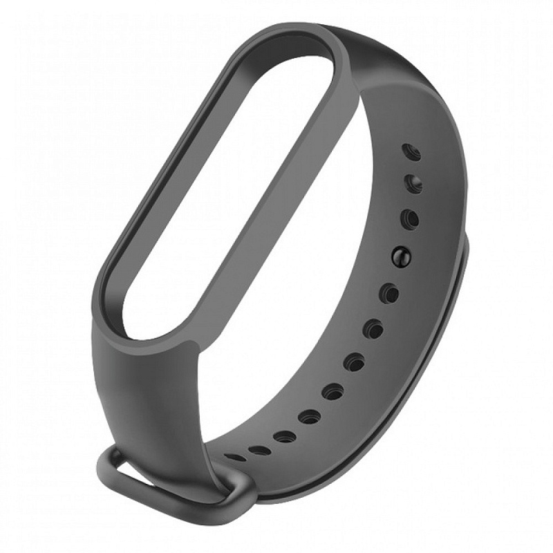 Фотографія Strap Silicone Xiaomi Mi Band 5/6 dark gray