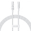 Кабель Baseus Gem Fast-Charging Data Cable Type-C to Type-C 100W 1m white Кабель Baseus Gem Fast-Charging Data Cable Type-C to Type-C 100W 1m white