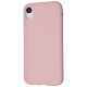 WAVE Full Silicone Cover iPhone Xr pink sand