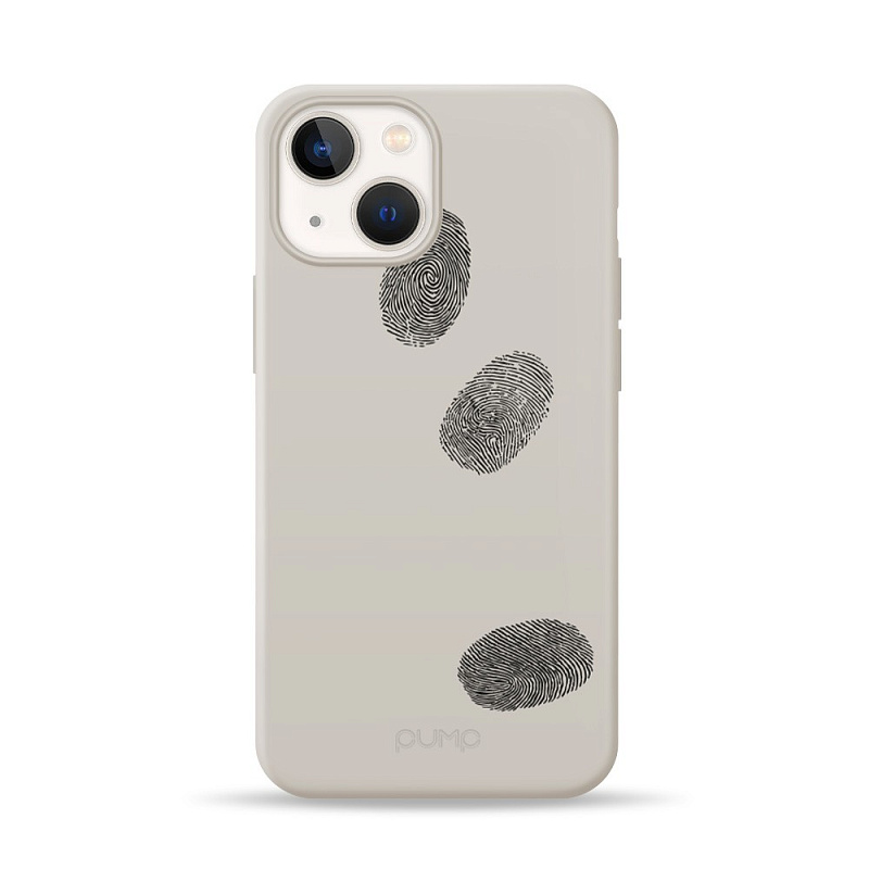 Фото чохла Pump Silicone Minimalistic Case for iPhone 13 mini Fingerprints