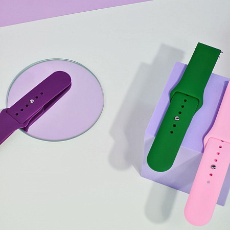 Фотографія Strap Xiaomi Amazfit/Samsung Sport Band 20 mm dark blue
