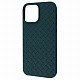 Weaving Full Case (TPU) iPhone 14 Plus pine green
