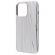 WAVE Gradient Patterns Case iPhone 14 silver matte