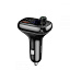 Car Charger Baseus FM Launcher S-13 2USB + Type-C black Car Charger Baseus FM Launcher S-13 2USB + Type-C black