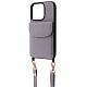 WAVE Leather Pocket Case iPhone 14 light purple