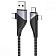 Кабель Hoco U95 4in1 Illustrious Multifunction Micro USB + Type-C to Type-C + Lightning PD black Кабель Hoco U95 4in1 Illustrious Multifunction Micro USB + Type-C to Type-C + Lightning PD black