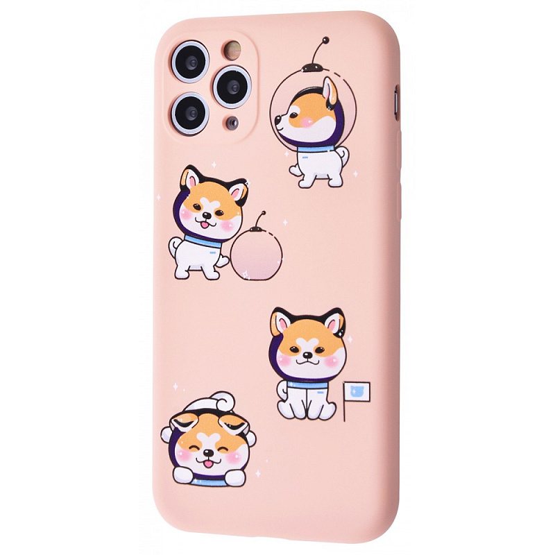 Фото чохла WAVE Fancy Case (TPU) iPhone 11 Pro laika spaceman/pink sand