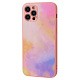 Bright Colors Case Without Logo (TPU) iPhone 12 Pro Max pink/purple