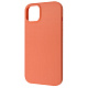 WAVE Full Silicone Cover iPhone 14 Plus peach