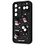 Pretty Things Case Samsung Galaxy S25 black/coffee Pretty Things Case Samsung Galaxy S25 black/coffee