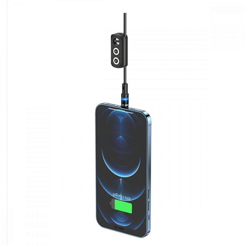 Кабель Hoco U98 3in1 Sunway Multi-functional Lightning + Micro + Type-C red