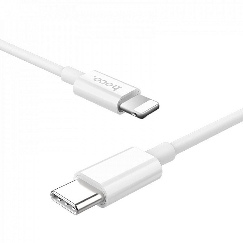 Кабель Hoco X36 Swift PD Type-C to Lightning (1m) white