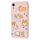 WAVE Fancy Case (TPU) iPhone Xr corgi/pink sand