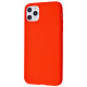 WAVE Full Silicone Cover iPhone 11 Pro Max red