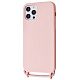 WAVE Lanyard Case (TPU) iPhone 12 Pro Max pink sand