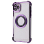 Glossy Case with Magnetic Ring iPhone iPhone 12 Pro Max purple Glossy Case with Magnetic Ring iPhone iPhone 12 Pro Max purple