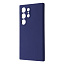 WAVE Full Silicone Cover Samsung Galaxy S25 Ultra midnight blue WAVE Full Silicone Cover Samsung Galaxy S25 Ultra midnight blue
