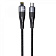 Кабель Hoco U99 Vortex Magnetic PD Lightning (1.2m) black Кабель Hoco U99 Vortex Magnetic PD Lightning (1.2m) black