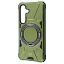 WAVE Iron Grip with Magnetic Ring Samsung Galaxy S23 FE dark green WAVE Iron Grip with Magnetic Ring Samsung Galaxy S23 FE dark green