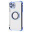 Glossy Case with Magnetic Ring iPhone iPhone 12 Pro Max sierra blue Glossy Case with Magnetic Ring iPhone iPhone 12 Pro Max sierra blue